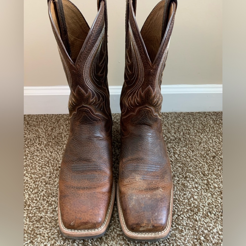Ariat Hybrid Rancher Boots - 11.5D - Lightly Used - Cow Leather